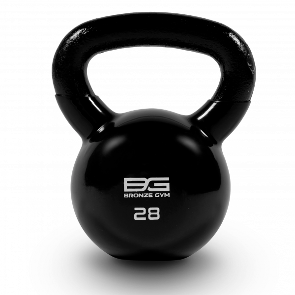 Гиря Bronze Gym в виниловой оболочке 28 кг