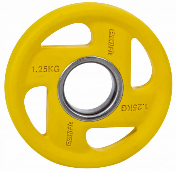 Диск обрезиненный FASSION цветной D51 мм PROFI-FIT 1,25 кг
